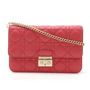DIOR Pink Leather Wallet